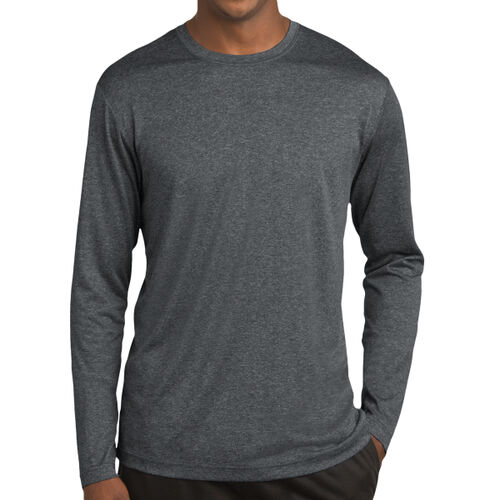 Cajun's Aviation Dream Heathered L/S Dry Fit Tee - Unisex Thumbnail